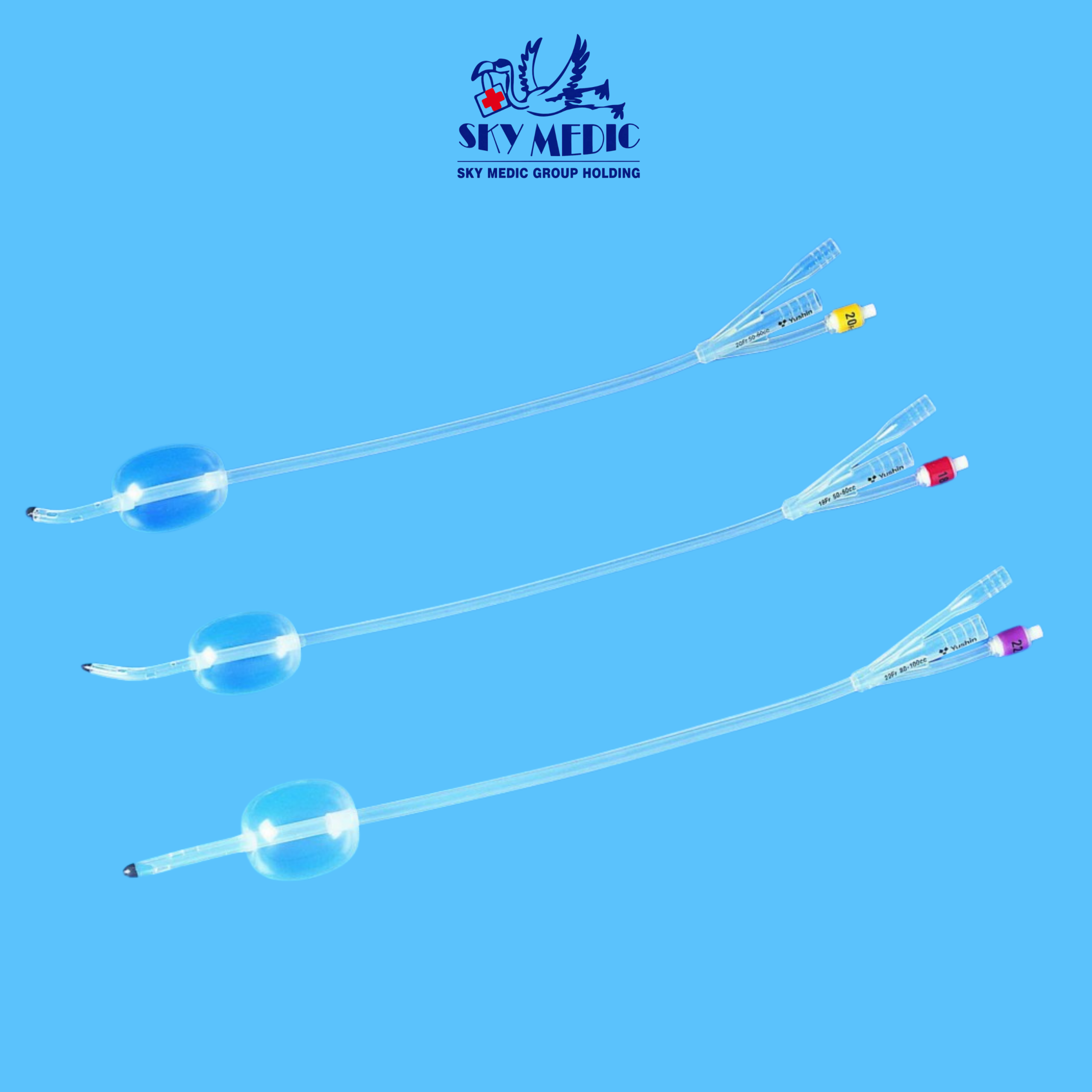 100% SILICONE HEMATURIA CATHETER